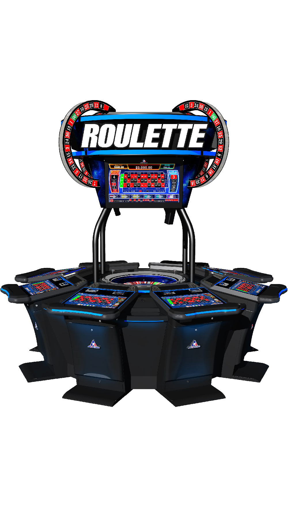 lucky 8 roulette wheel